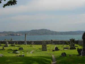 Il cimitero di Iona (foto Potts)